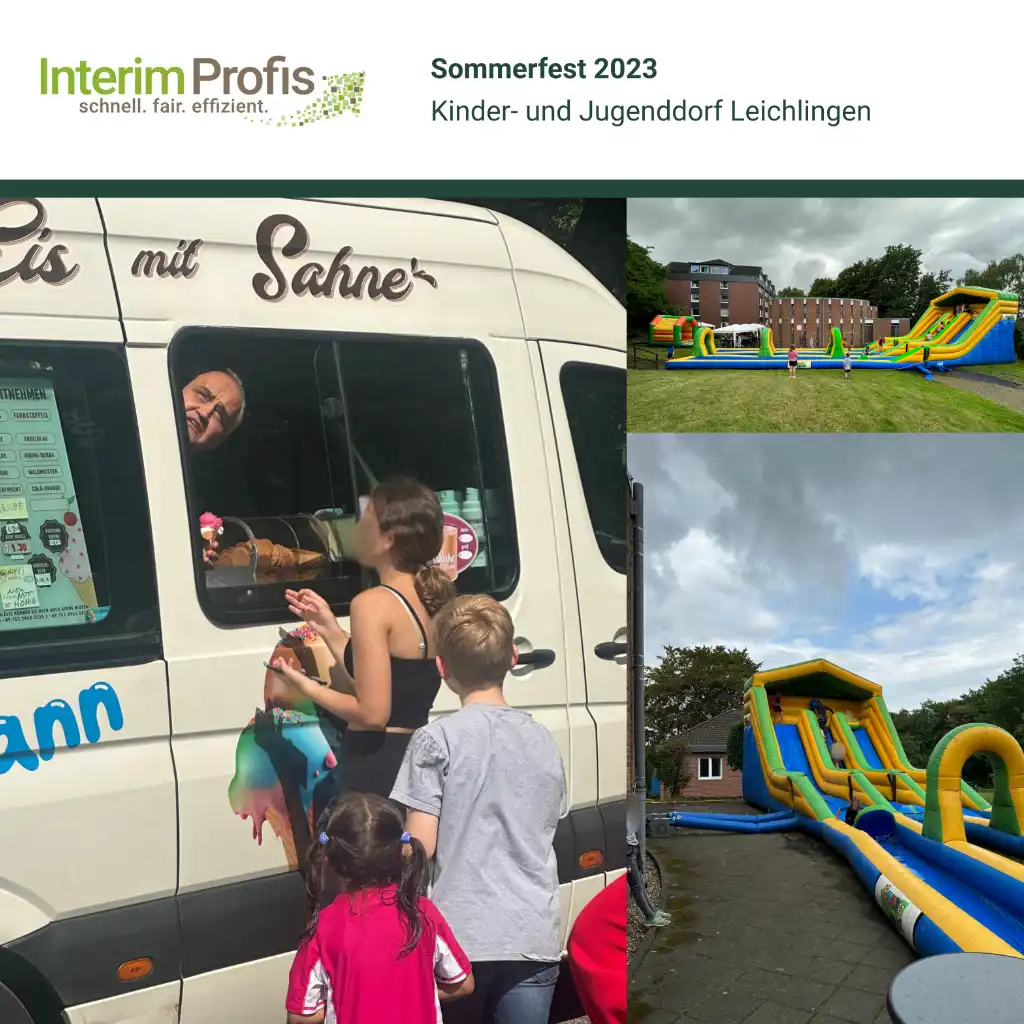 Flyer vom Sommerfest des Kinder- und Jugenddorf Leichlingen