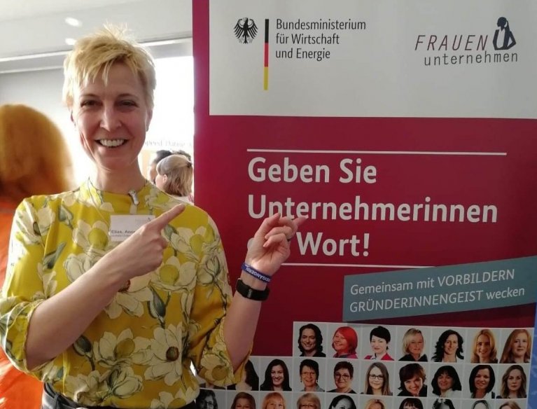 Annette Elias als Vorbild-Unternehmerin Ausgezeichnet
