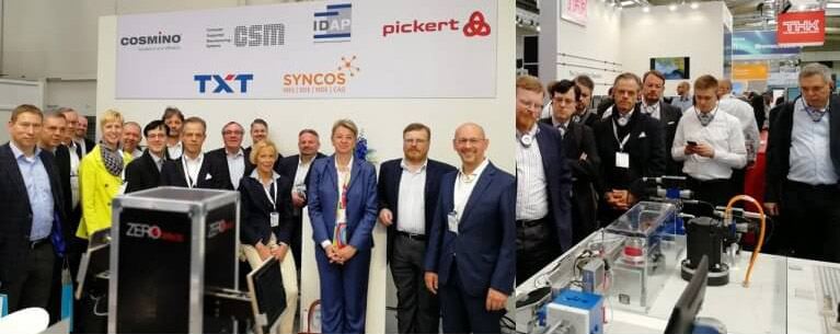 Rundgang für Interim Manager auf der Hannover Messe 2018