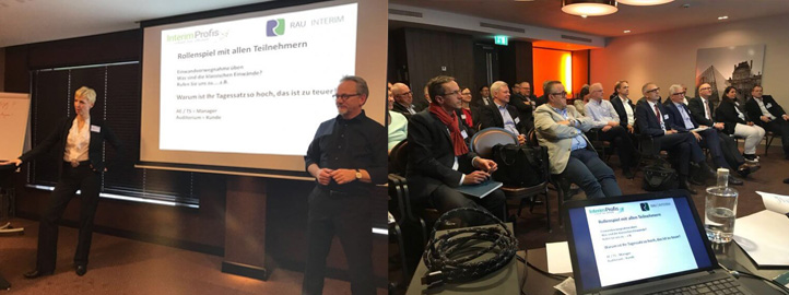 Interim Profis doppelt vertreten
