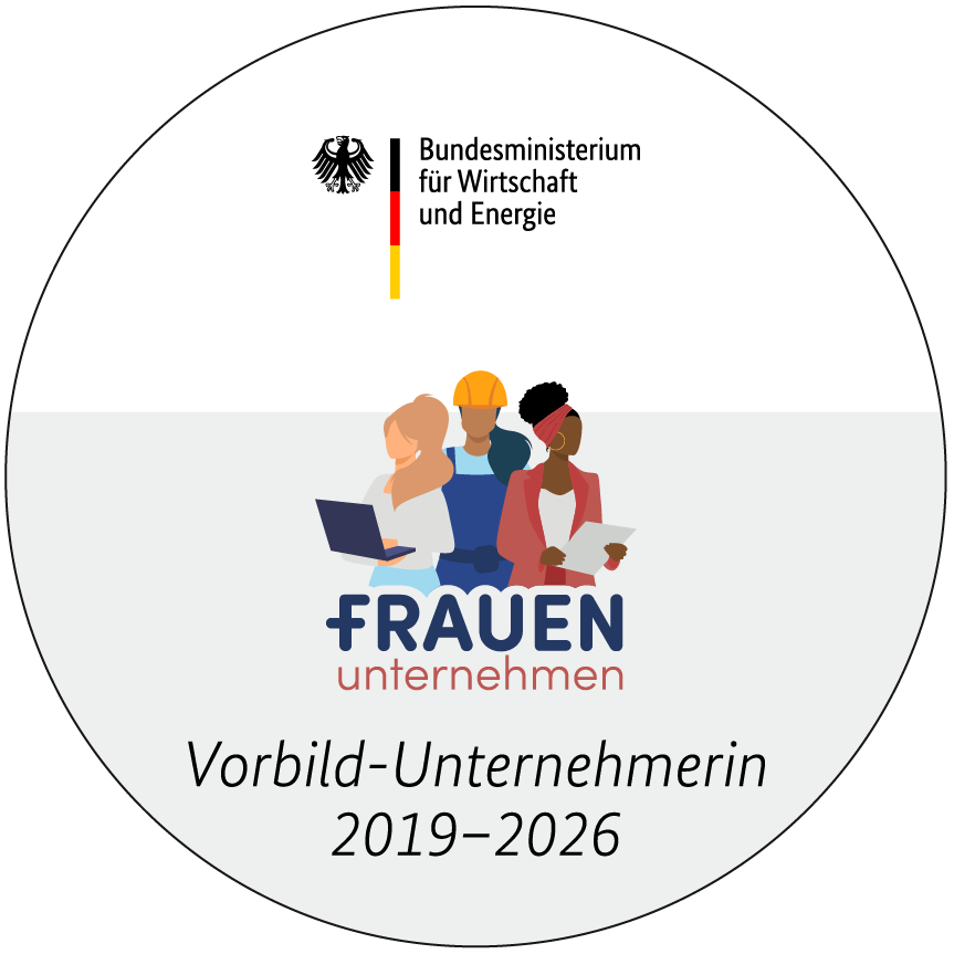 Logo der Vorbild-Unternehmerin 2019 - 2026