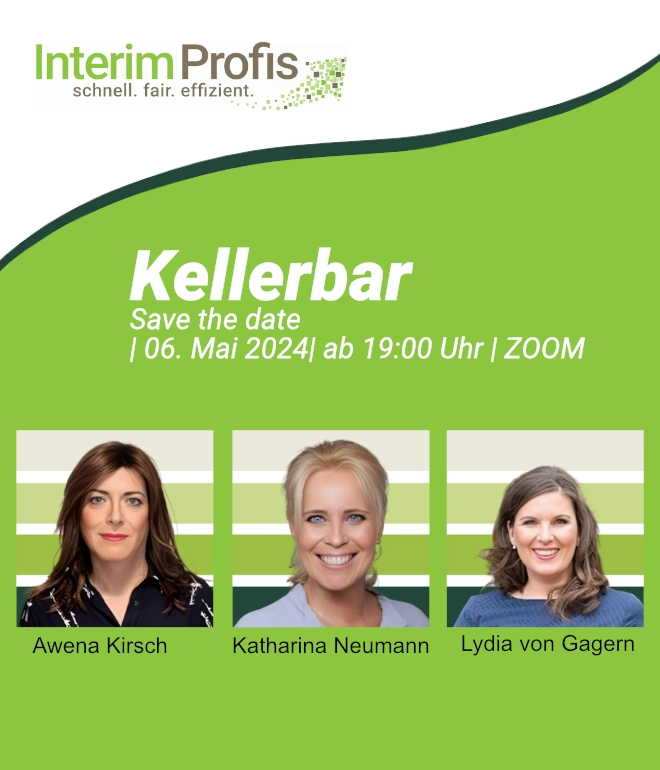 Frauen am Interim Markt - Kellerbar Flyer zur Veranstaltung - Profilbilder der Hosts Kurzfassung der Informationen aus dem Text