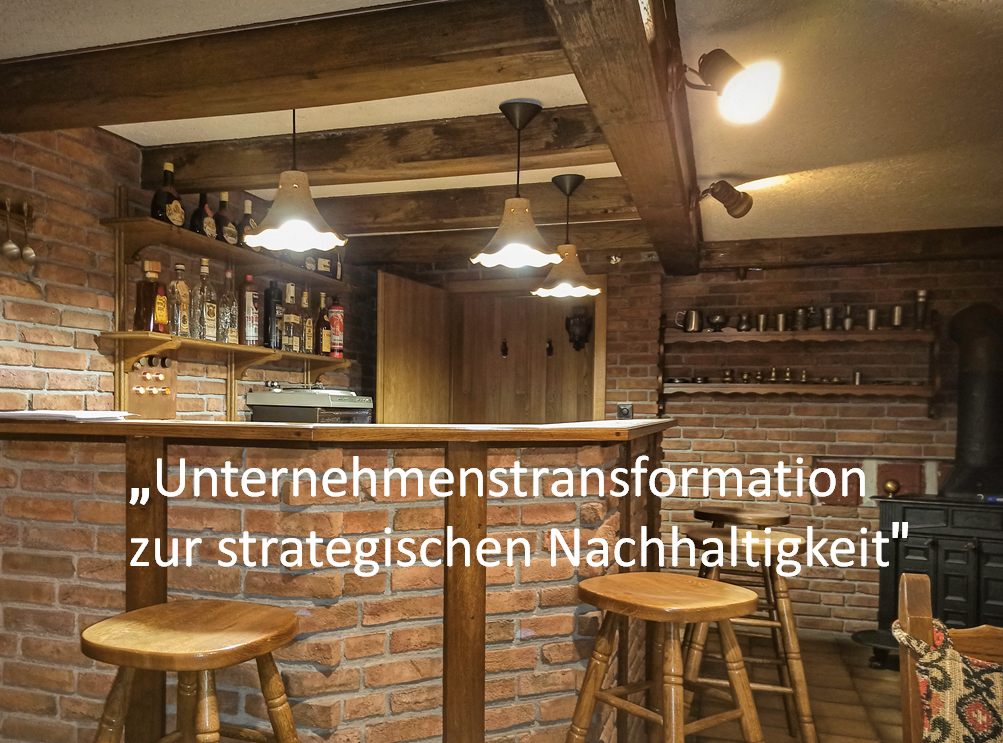 Interim Profis Kellerbar - Februar - Unternehmenstransformation zur strategischen Nachhaltigkeit